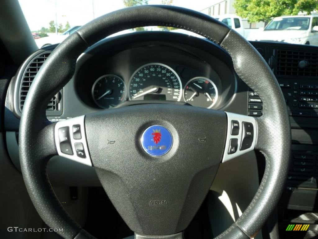 2006 9-3 2.0T Sport Sedan - Black / Parchment photo #12