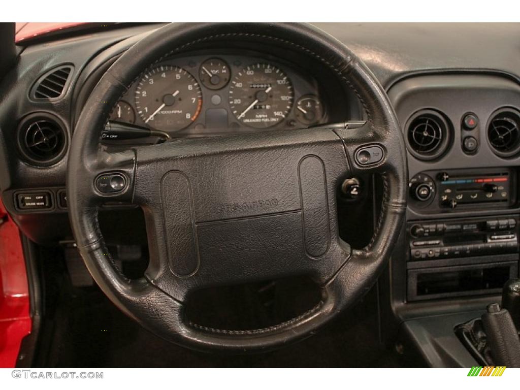 1996 MX-5 Miata Roadster - Classic Red / Black photo #14