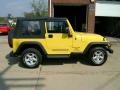 Solar Yellow - Wrangler SE 4x4 Photo No. 6