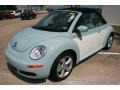 2010 Aquarius Blue/Campanella White Volkswagen New Beetle Final Edition Convertible  photo #10