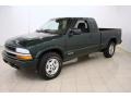 2002 Forest Green Metallic Chevrolet S10 LS Extended Cab 4x4  photo #3