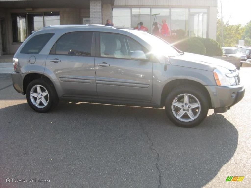 2006 Equinox LT - Dark Silver Metallic / Light Gray photo #2