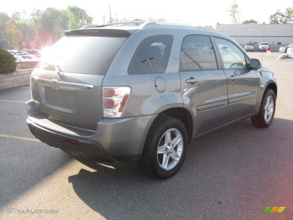 2006 Equinox LT - Dark Silver Metallic / Light Gray photo #4