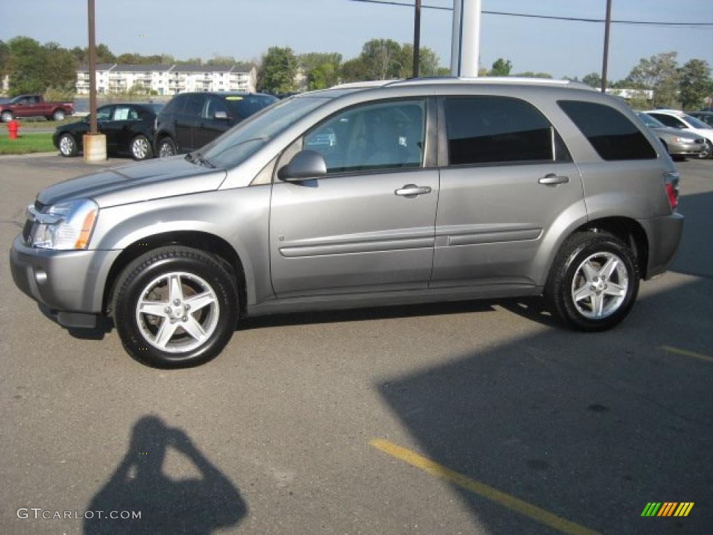2006 Equinox LT - Dark Silver Metallic / Light Gray photo #8