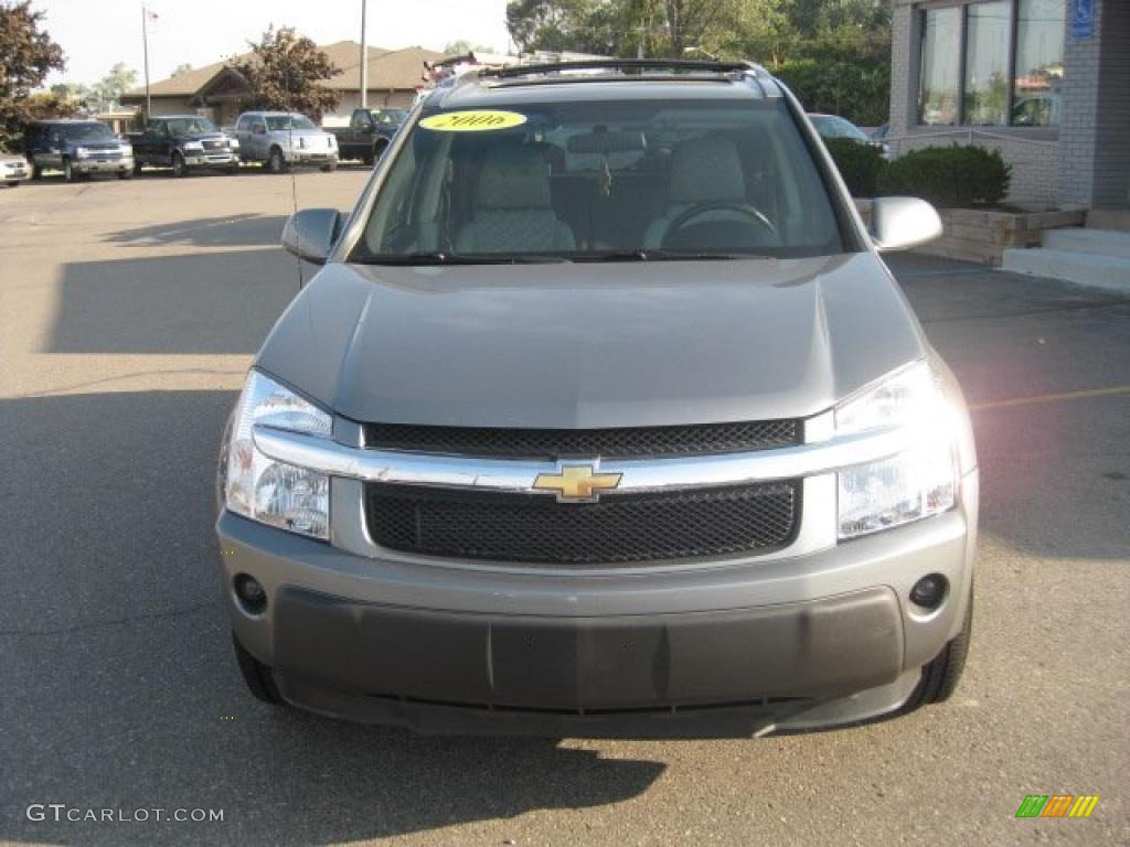 2006 Equinox LT - Dark Silver Metallic / Light Gray photo #10