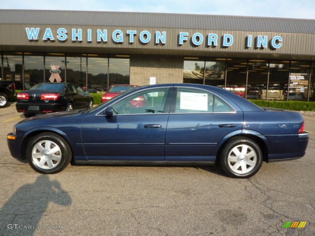 Pearl Blue Metallic Lincoln LS