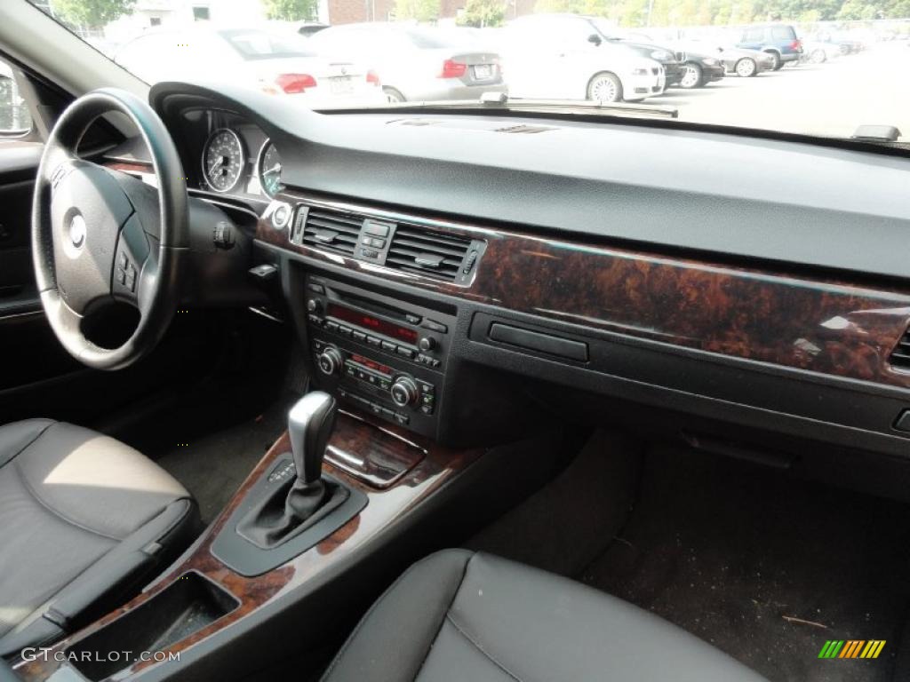 2007 3 Series 335xi Sedan - Titanium Silver Metallic / Black photo #12