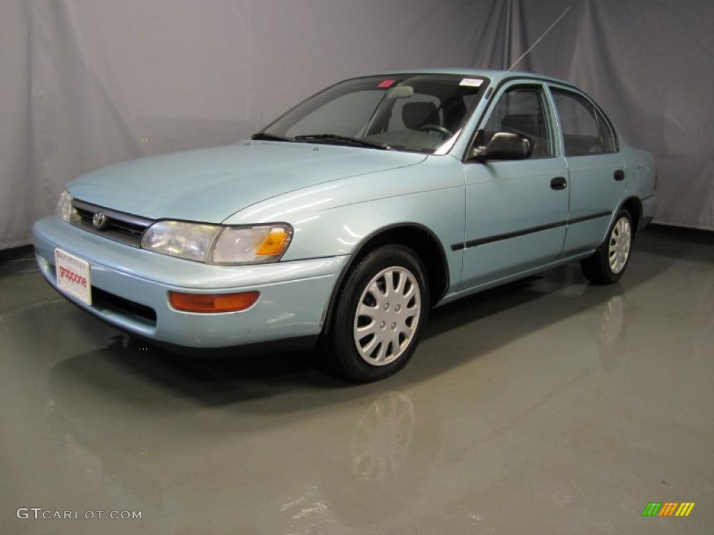 1995 Corolla Sedan - Teal Mist Metallic / Gray photo #1