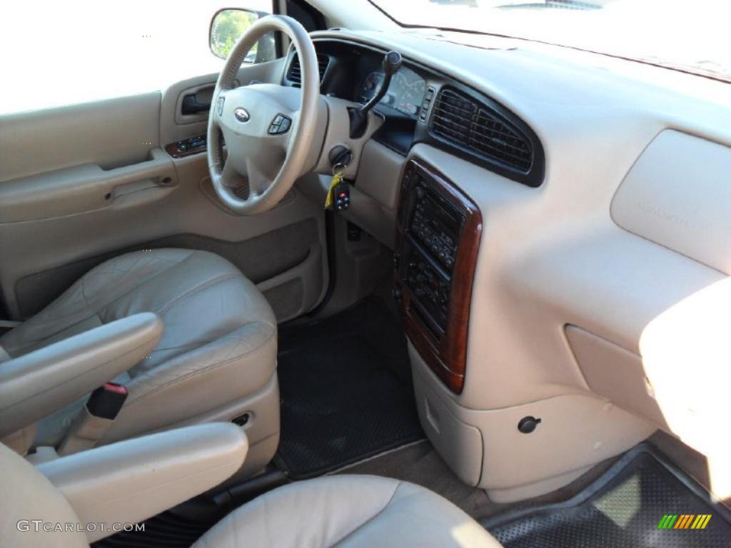 2001 Windstar SEL - Cabernet Red Metallic / Medium Parchment photo #19