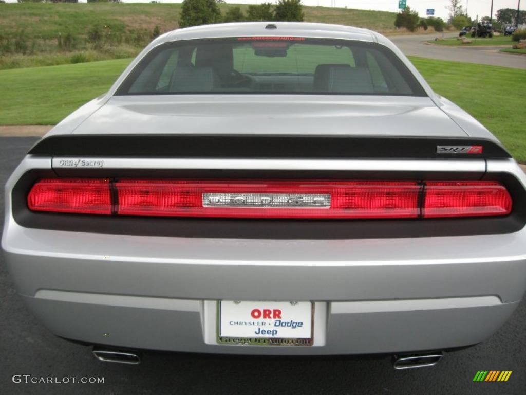 2010 Challenger SRT8 - Bright Silver Metallic / Dark Slate Gray photo #5