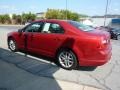 2010 Sangria Red Metallic Ford Fusion SEL  photo #7