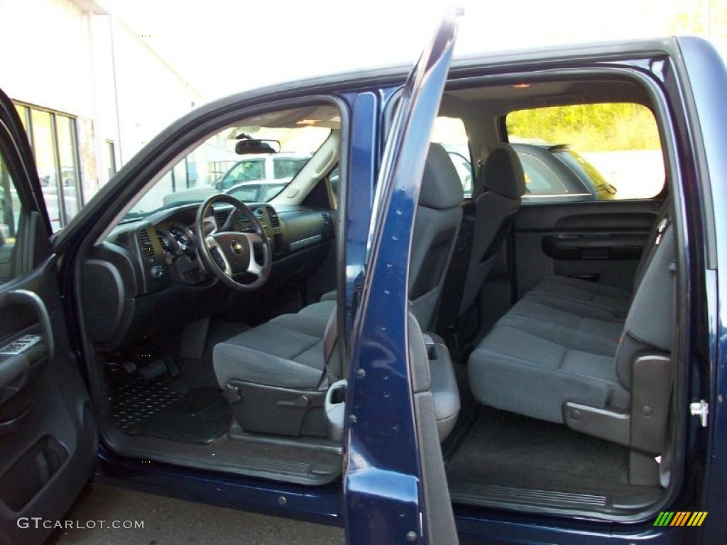 2009 Silverado 1500 LT Crew Cab 4x4 - Imperial Blue Metallic / Ebony photo #2