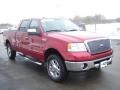 Redfire Metallic - F150 Lariat SuperCrew 4x4 Photo No. 3