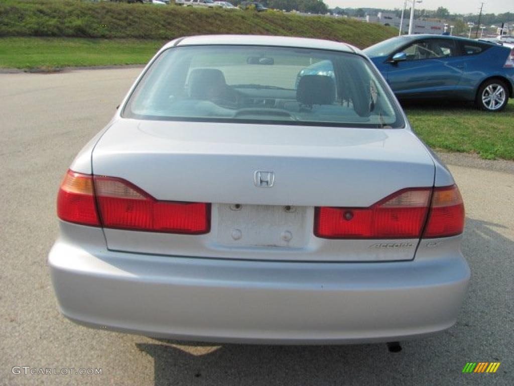 1999 Accord LX Sedan - Satin Silver Metallic / Gray photo #3