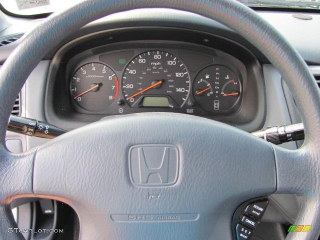 1999 Accord LX Sedan - Satin Silver Metallic / Gray photo #16