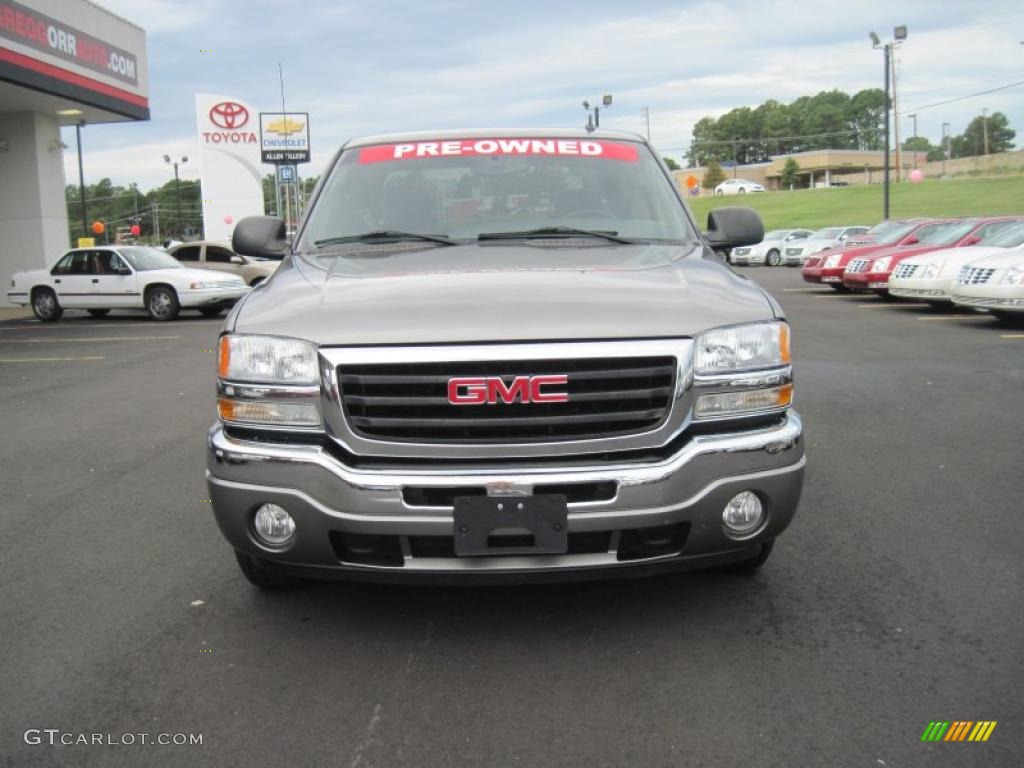 2006 Sierra 1500 SLE Crew Cab - Steel Gray Metallic / Dark Pewter photo #8