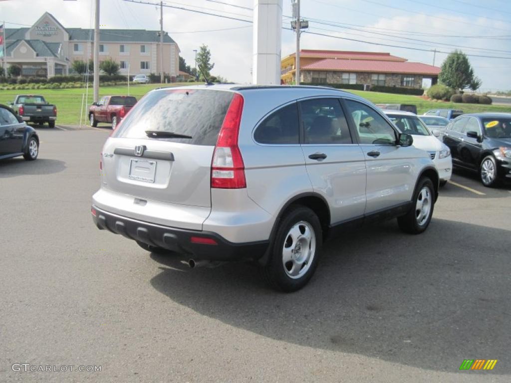 2009 CR-V LX - Alabaster Silver Metallic / Gray photo #5