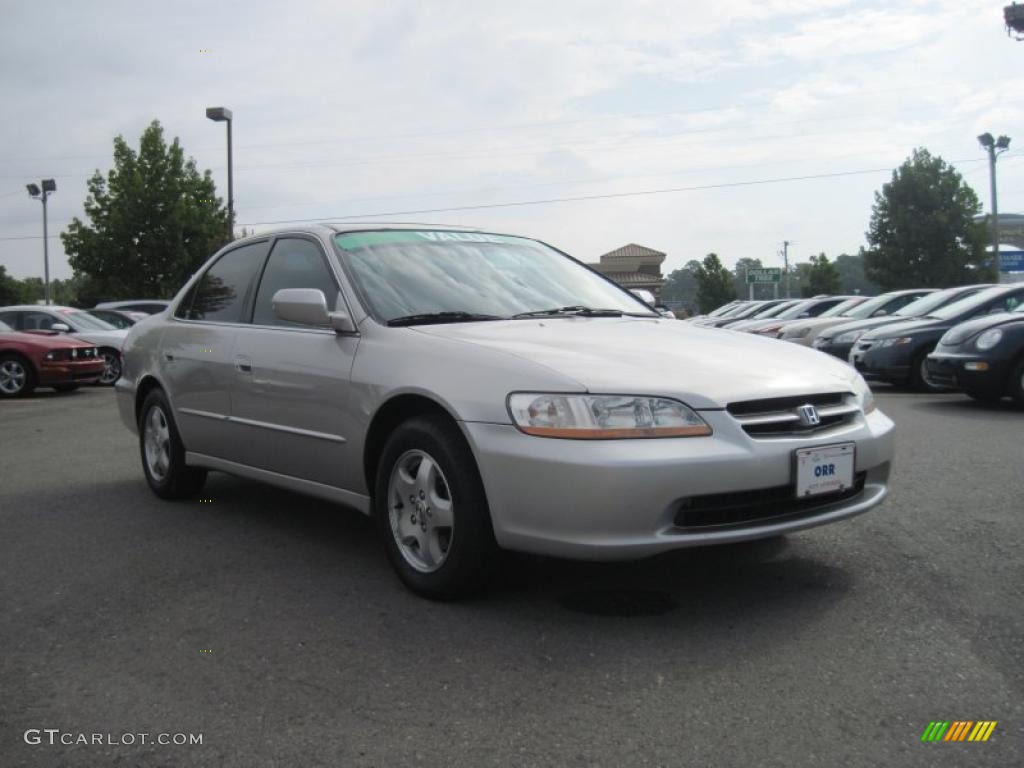 1999 Accord EX V6 Sedan - Heather Mist Metallic / Ivory photo #7