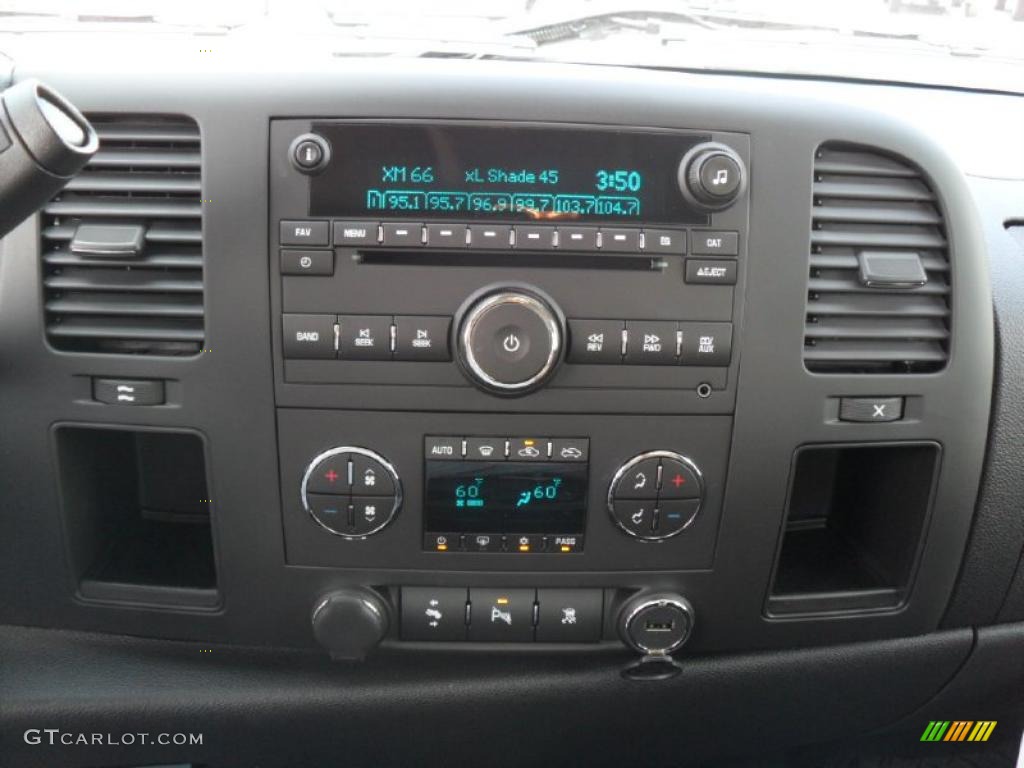 2011 Silverado 1500 LT Extended Cab - Sheer Silver Metallic / Ebony photo #13