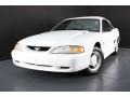 1994 Crystal White Ford Mustang V6 Convertible  photo #1