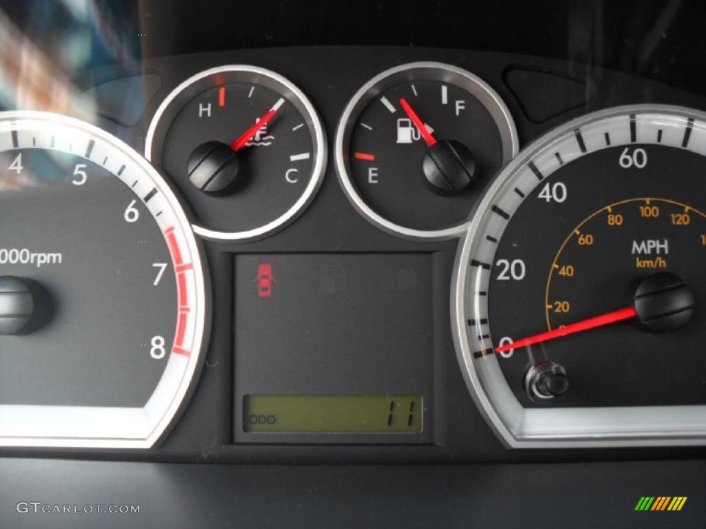 2010 Aveo LT Sedan - Sport Red / Charcoal photo #11