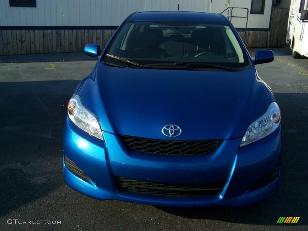 Blue Streak Metallic Toyota Matrix