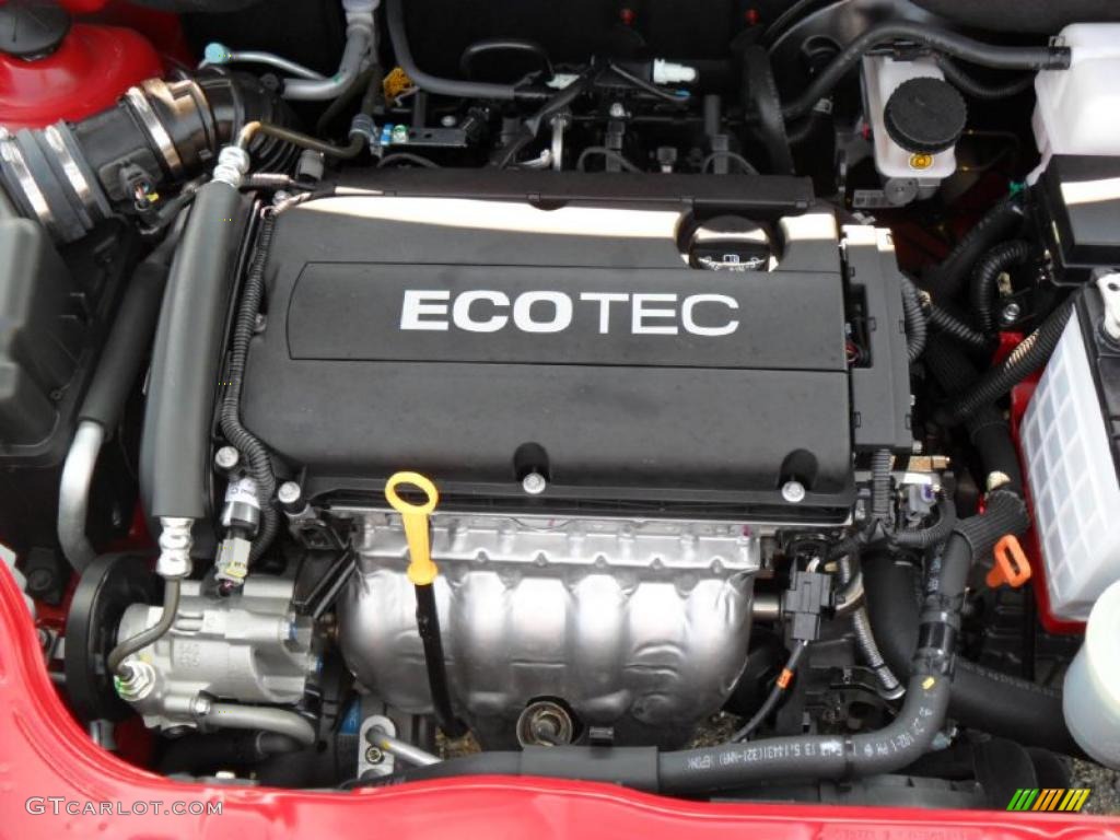 2010 Aveo LT Sedan - Sport Red / Charcoal photo #24