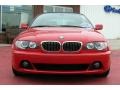 2005 Electric Red BMW 3 Series 330i Convertible  photo #8