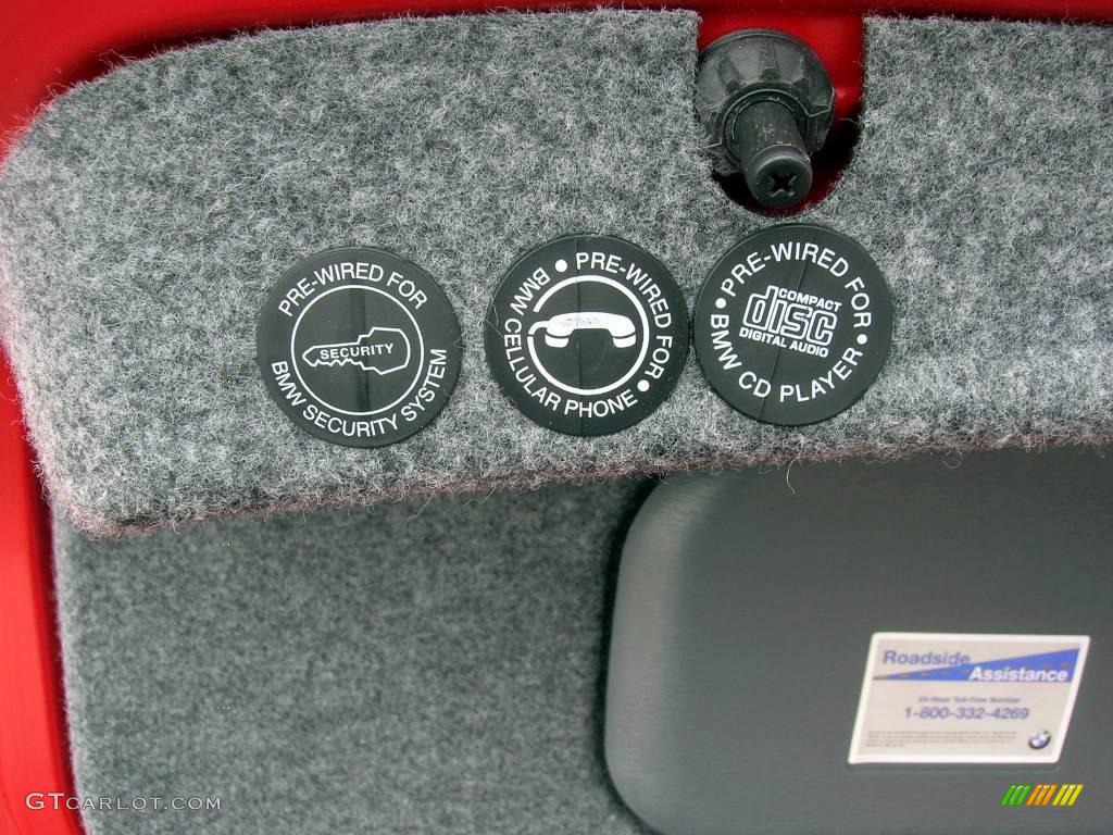 2005 3 Series 330i Convertible - Electric Red / Grey photo #22