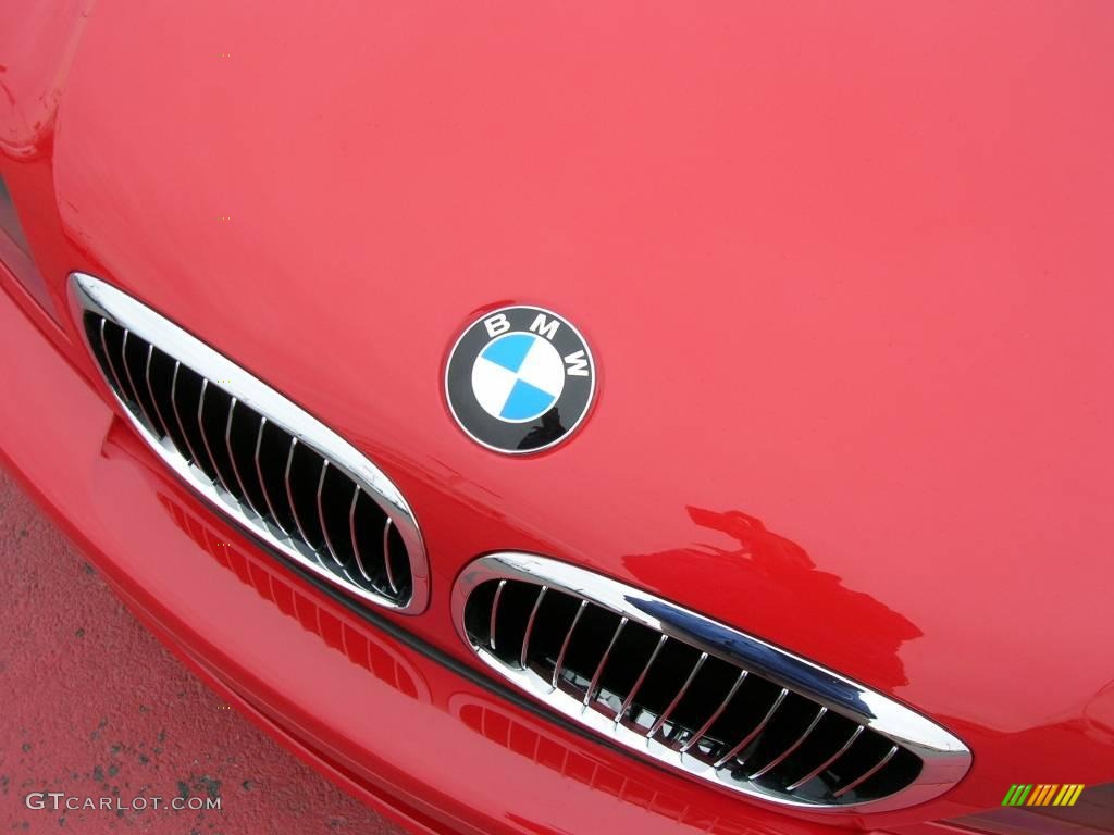 2005 3 Series 330i Convertible - Electric Red / Grey photo #27