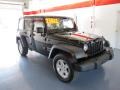 2010 Black Jeep Wrangler Unlimited Sport  photo #5