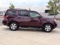 2009 Dark Cherry Pearl Honda Pilot EX  photo #4