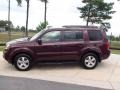 2009 Dark Cherry Pearl Honda Pilot EX  photo #9