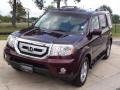 2009 Dark Cherry Pearl Honda Pilot EX  photo #14