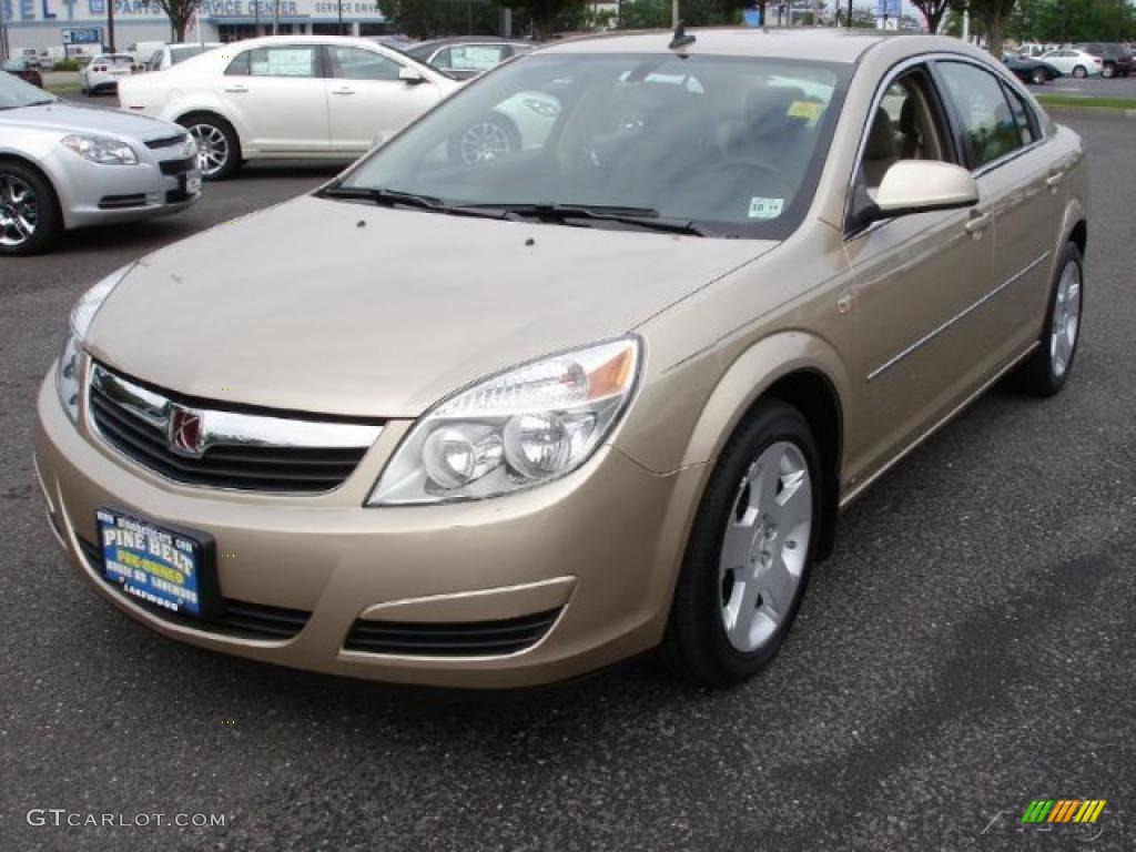 2008 Aura XE 3.5 - Golden Cashmere / Tan photo #1