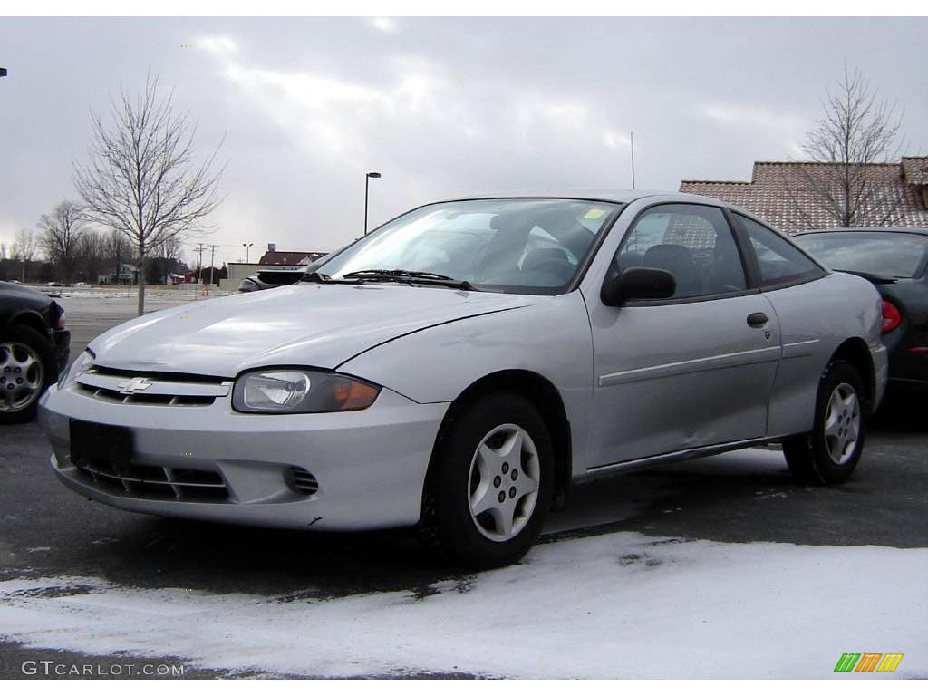 2003 Cavalier Coupe - Ultra Silver Metallic / Graphite Gray photo #1