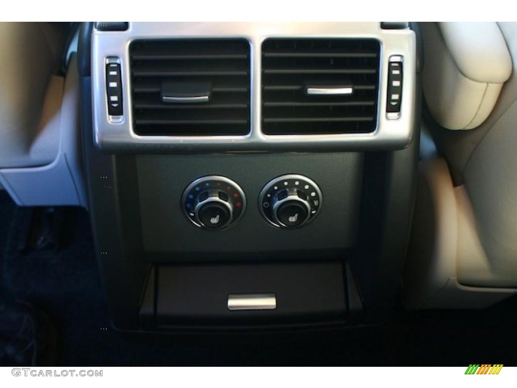 2008 Range Rover V8 HSE - Java Black Pearlescent / Ivory photo #23