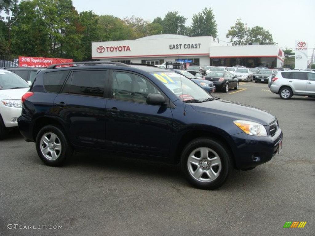 2007 RAV4 4WD - Nautical Blue Metallic / Ash Gray photo #1