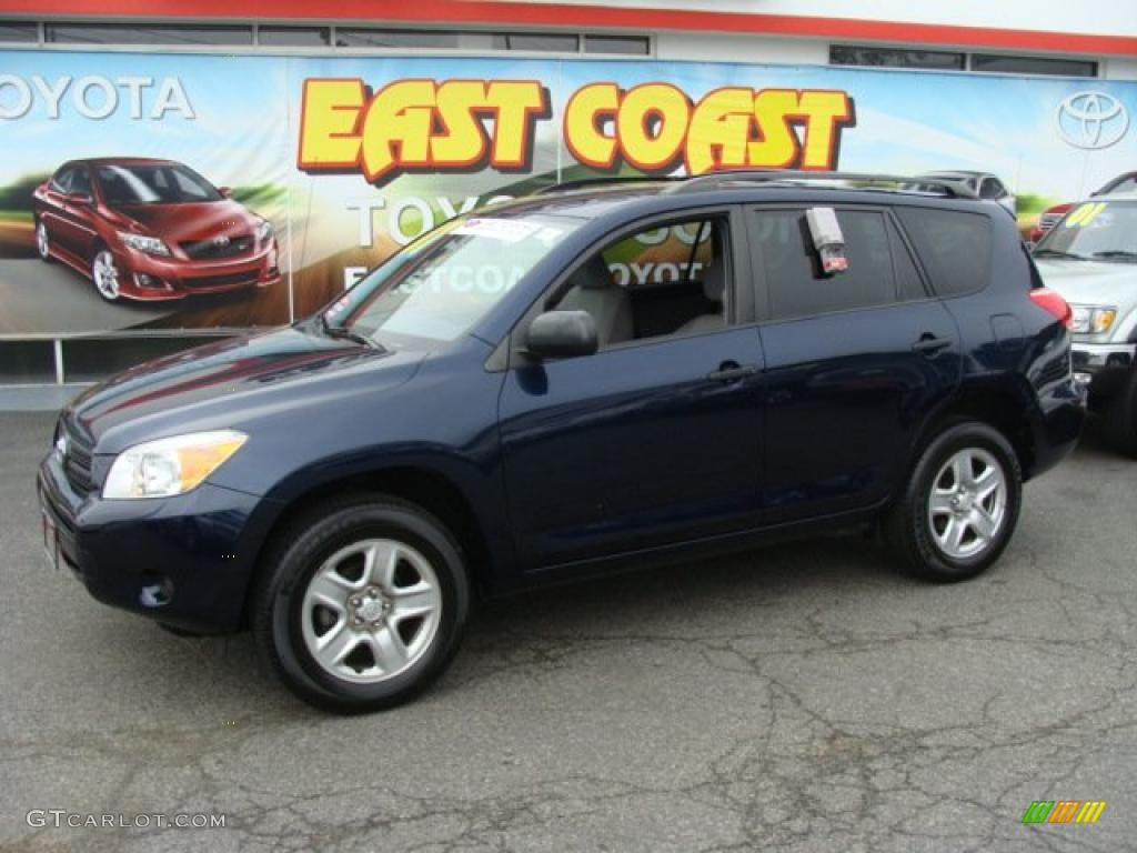 2007 RAV4 4WD - Nautical Blue Metallic / Ash Gray photo #3