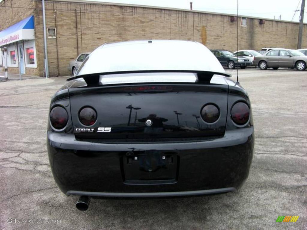 2007 Cobalt SS Coupe - Black / Ebony photo #5