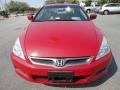 2007 San Marino Red Honda Accord EX-L Coupe  photo #8