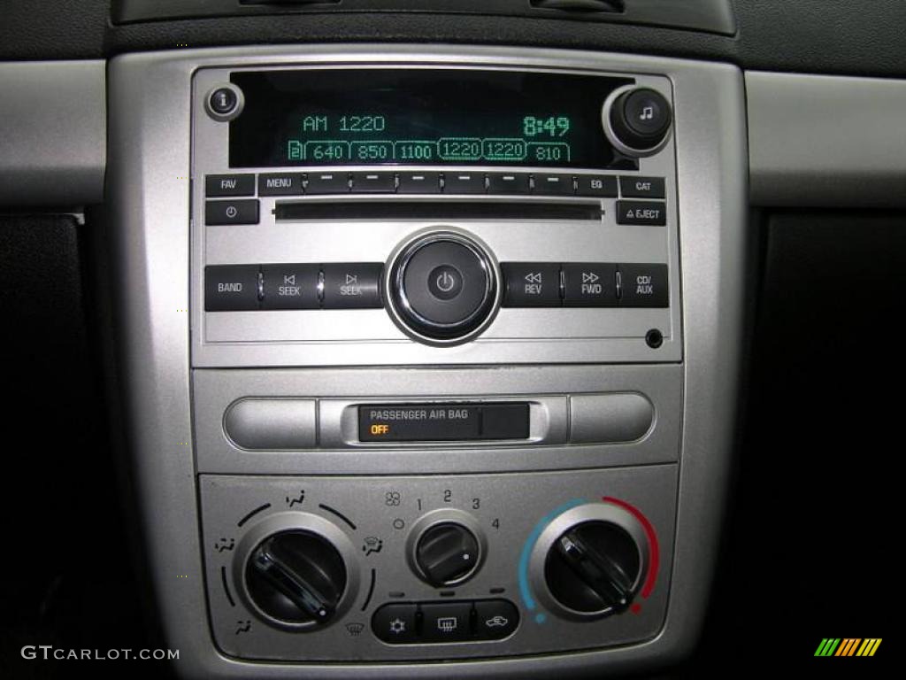 2007 Cobalt SS Coupe - Black / Ebony photo #11