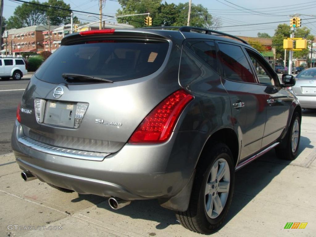 2007 Murano SL AWD - Platinum Pearl Matallic / Charcoal photo #4