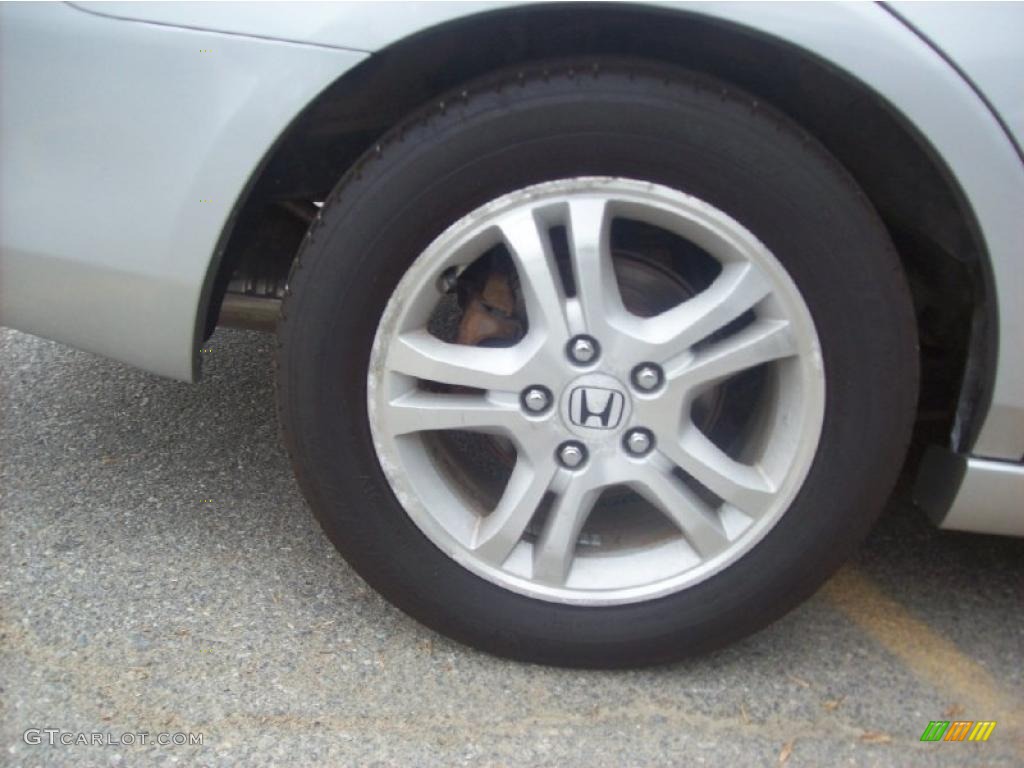 2007 Accord EX-L Sedan - Alabaster Silver Metallic / Black photo #12