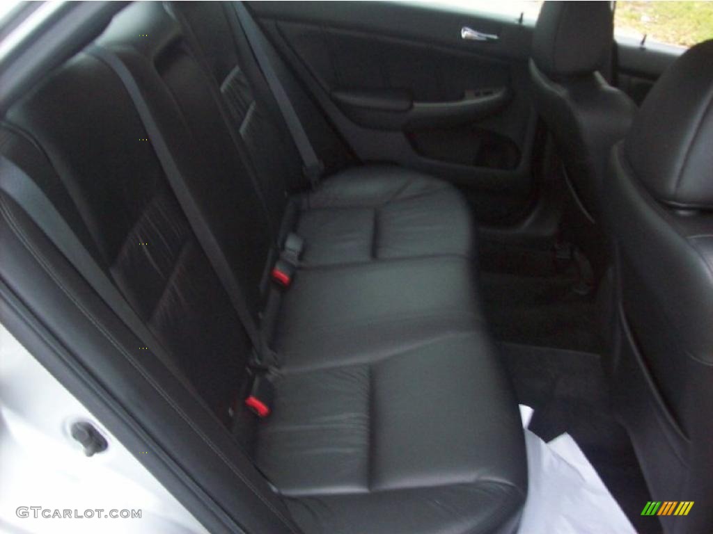 2007 Accord EX-L Sedan - Alabaster Silver Metallic / Black photo #14