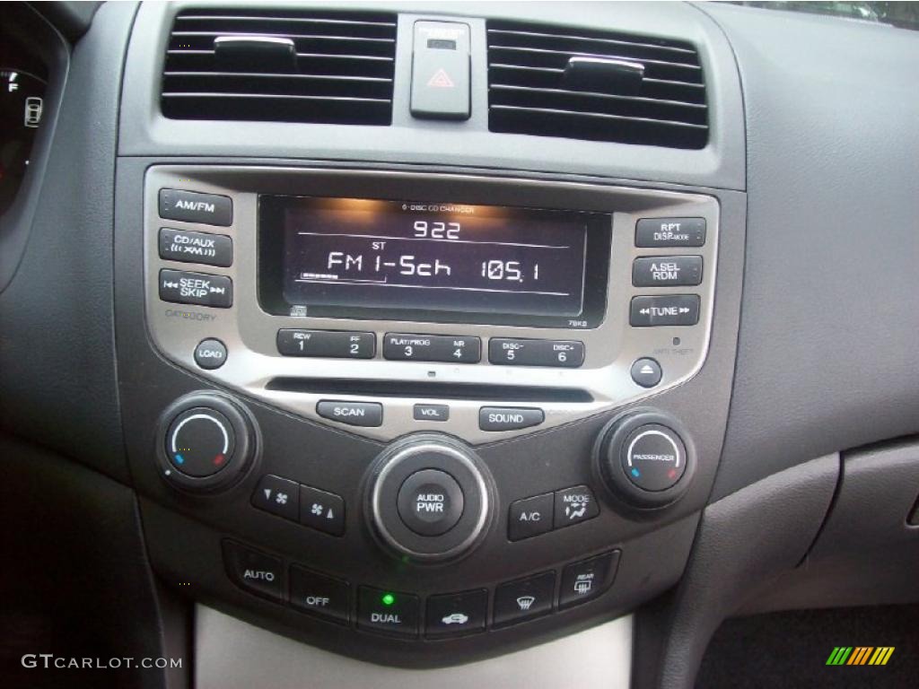 2007 Accord EX-L Sedan - Alabaster Silver Metallic / Black photo #16