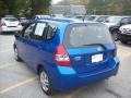 2008 Vivid Blue Pearl Honda Fit Hatchback  photo #2