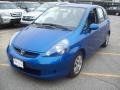 2008 Vivid Blue Pearl Honda Fit Hatchback  photo #18