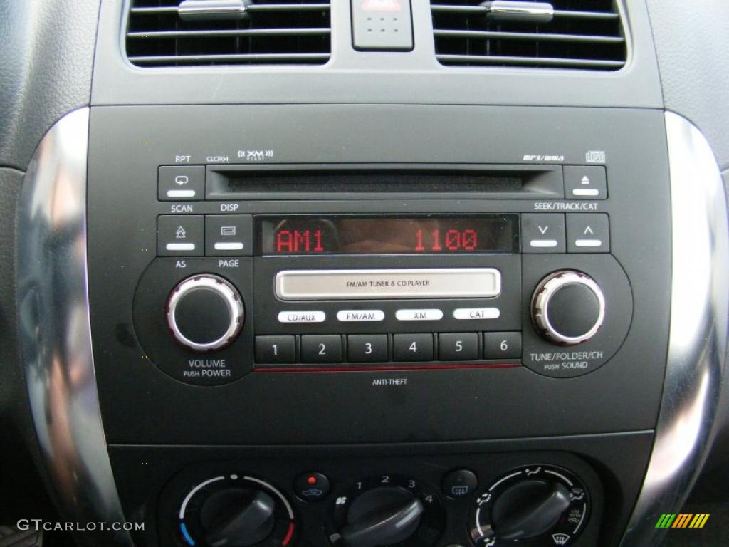 2007 SX4 AWD - Silky Silver Metallic / Black photo #21