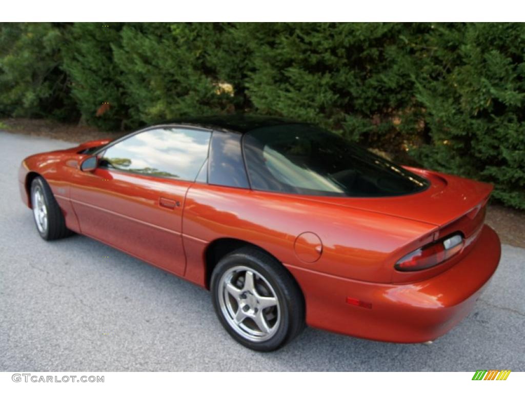 2002 Camaro Z28 SS 35th Anniversary Edition Coupe - Sunset Orange Metallic / Ebony Black photo #12